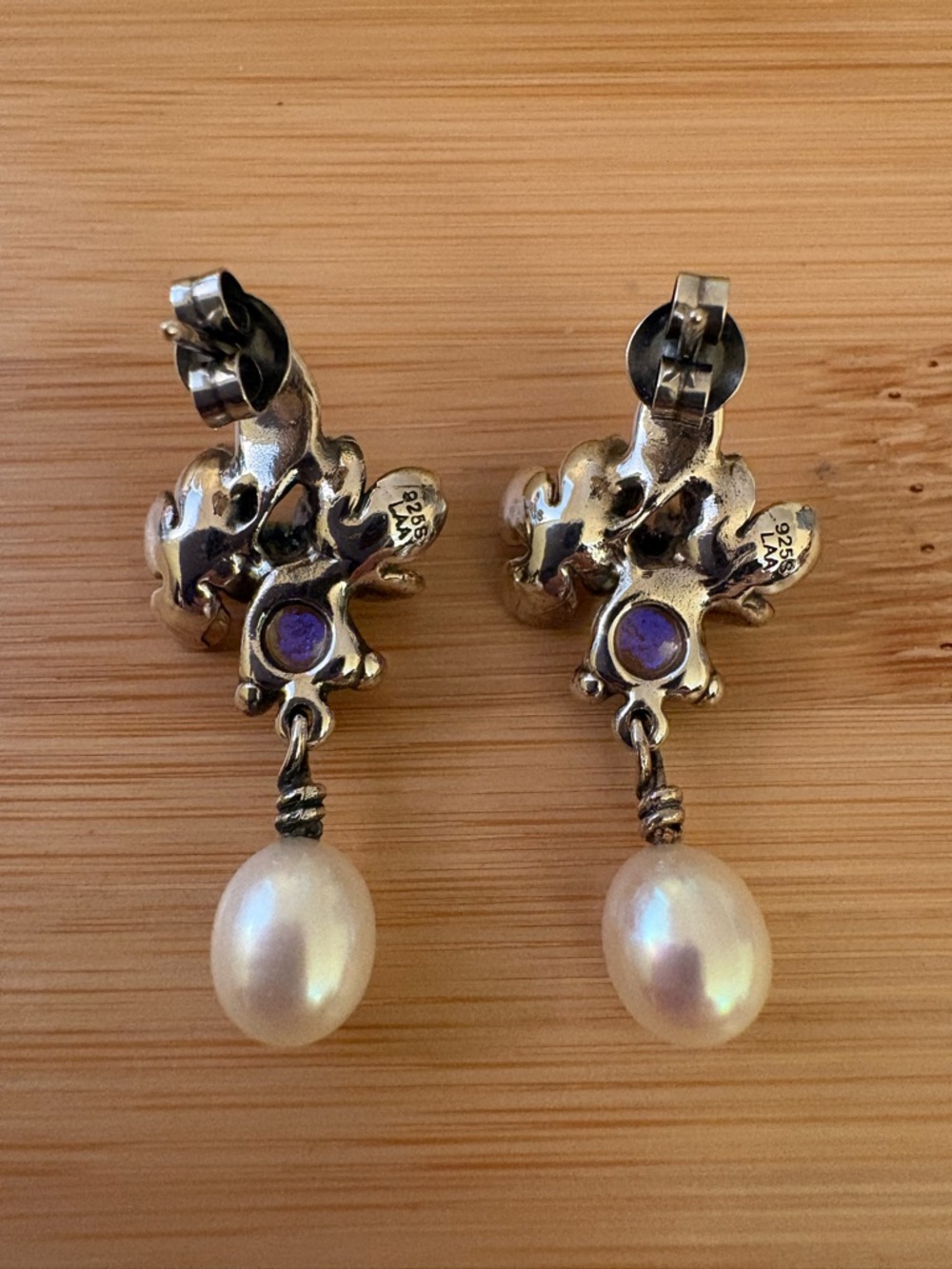 Trollbeads Flower Earrings - Picture 3 of 4